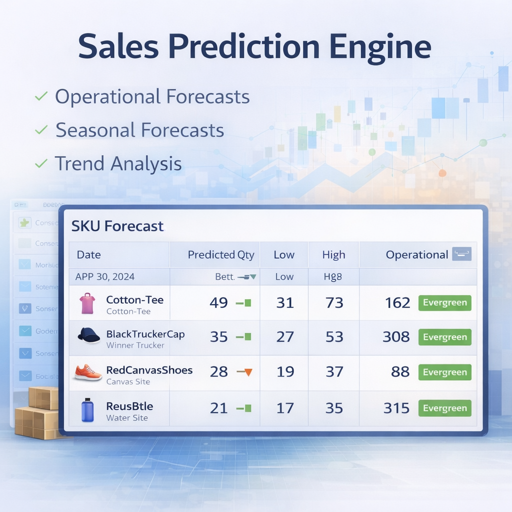Sales prediction engine