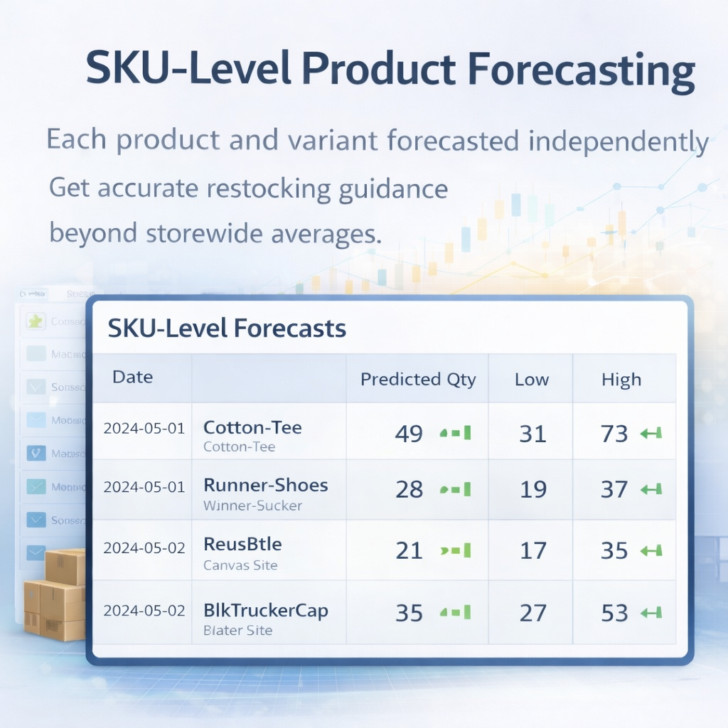 SKU-level forecasting